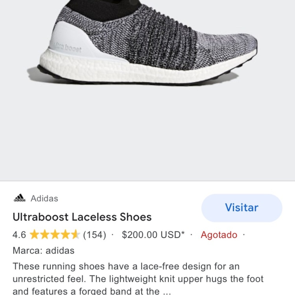 Adidas laceless